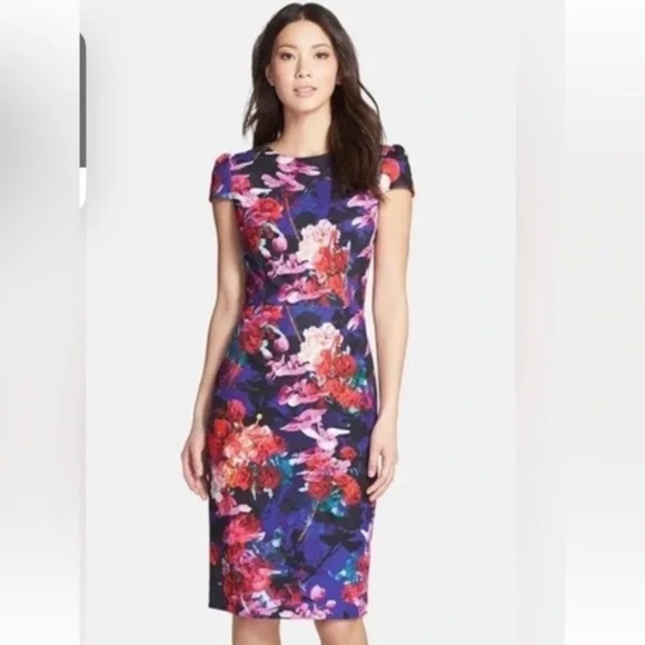 Betsey Johnson Floral Dress - Picture 1 of 11